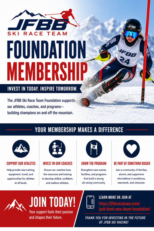 JFBB Race Team Foundation Membership - 2026/2027 Season